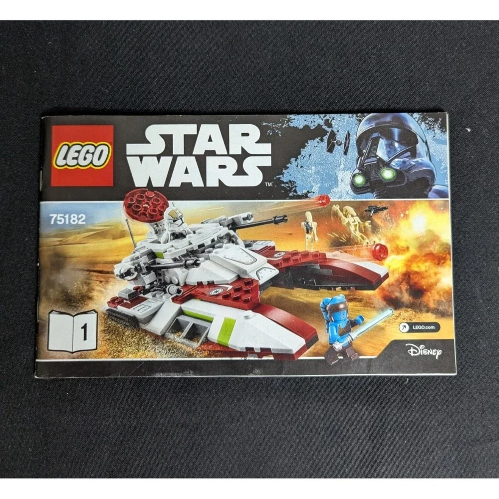 Star Wars Disney Lego‎ 75182 instruction Book manual 1 ONLY